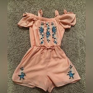 Girls Speechless Kids small romper